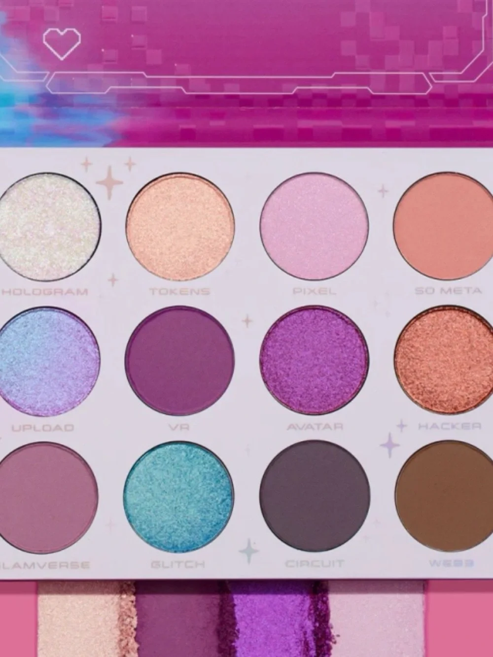 Color Pop Ctrl+alt+glam 12-Color Eyeshadow Palette